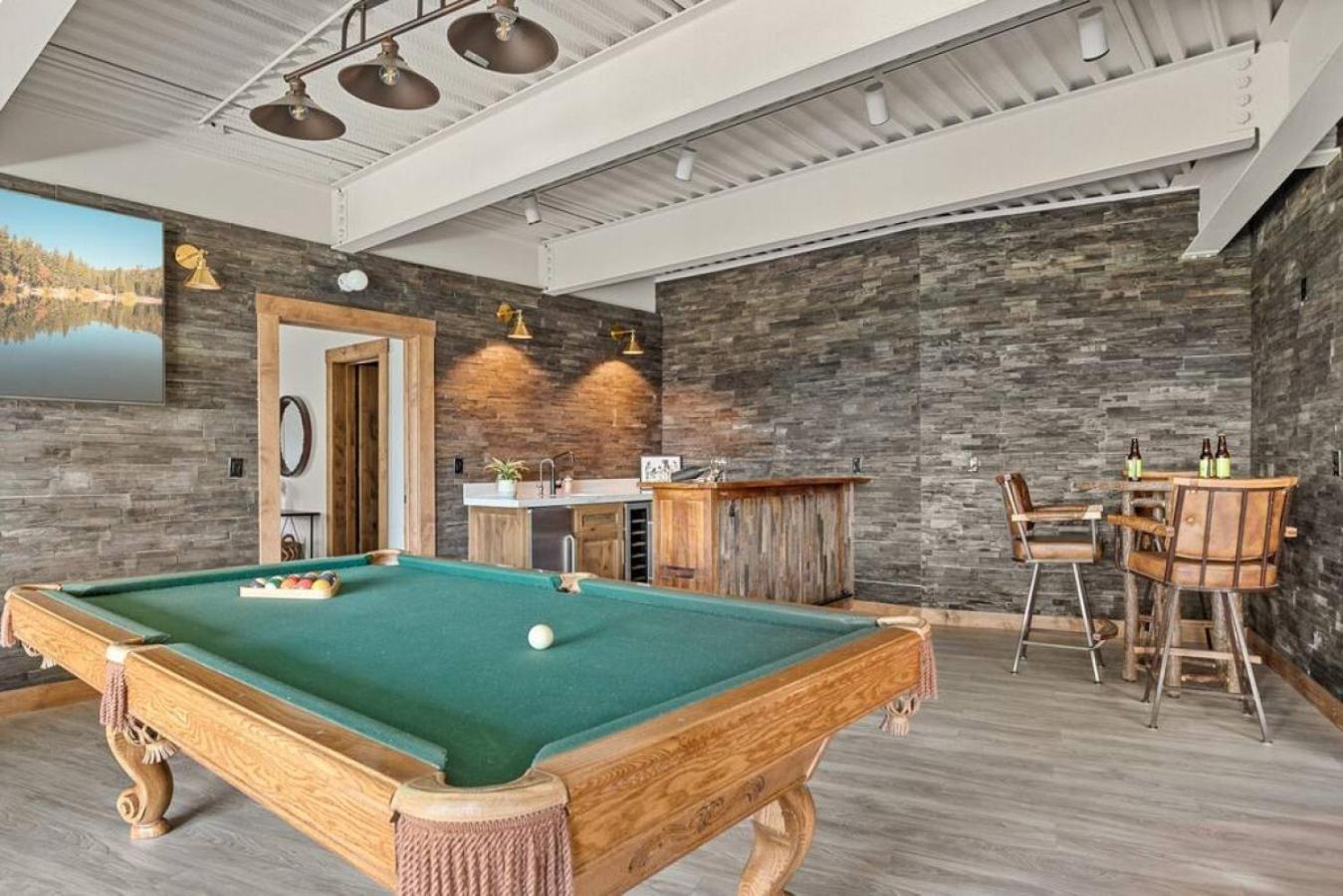 Steel Pine Lodge A Rustic Mountain Retreat Views Baldwin Lake 外观 照片