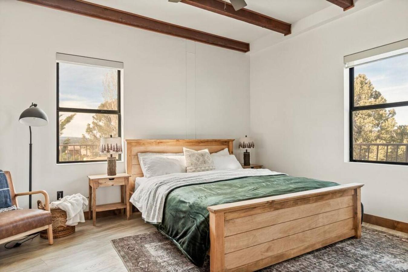 Steel Pine Lodge A Rustic Mountain Retreat Views Baldwin Lake 外观 照片