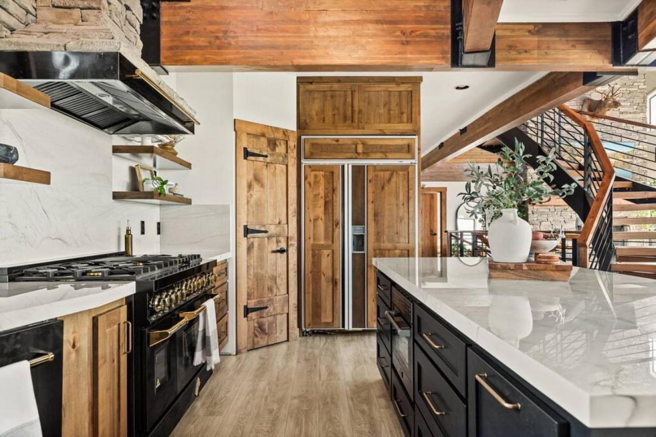 Steel Pine Lodge A Rustic Mountain Retreat Views Baldwin Lake 外观 照片