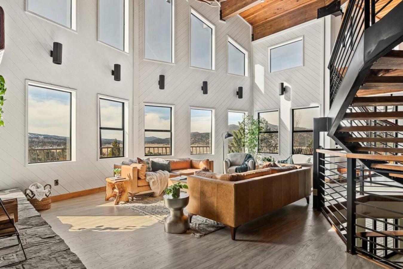 Steel Pine Lodge A Rustic Mountain Retreat Views Baldwin Lake 外观 照片